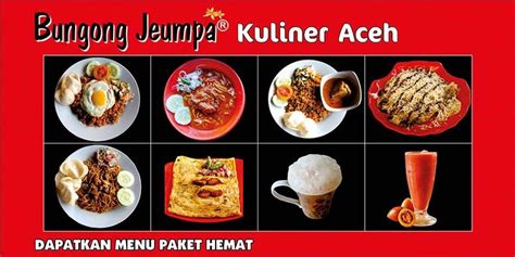 Daftar Harga Menu Delivery Bungong Jeumpa Seturan Yogyakarta Terbaru