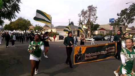 Martin Luther King Parade Long Beach Poly Marching Band 2016 Youtube