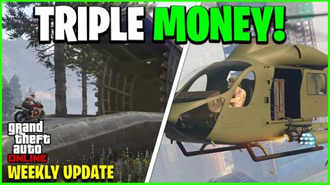 NEW CONTENT GTA ONLINE WEEKLY UPDATE Triple Money Discounts NEW