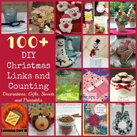 diy christmas gifts decorations sweets  printables