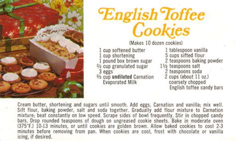 English Toffee Cookies Recipe « RecipeCurio.com