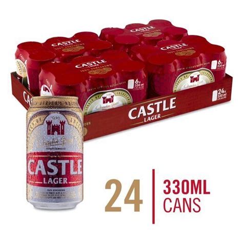 Castle Lager Beer Can 330ml X 24 Offer At Pick N Pay Liquor