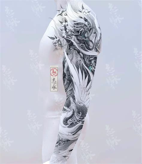 Phoenix full sleeve tattoo design – Artofit