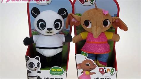 Sula And Pando Talking Soft Toy From Bing Cartoon Youtube