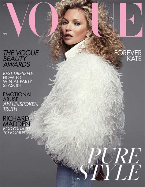 Kate Moss Covers The May 2019 Issue Of British Vogue British Vogue