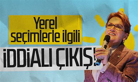 Y Parti Genel Ba Kan Meral Ak Ener Den Yerel Se Imlerle Lgili