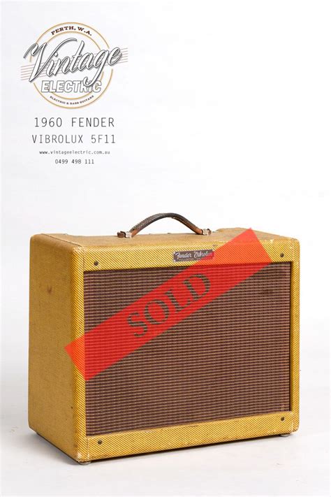 Fender Vibrolux F Tweed Amplifier Vintage Electric