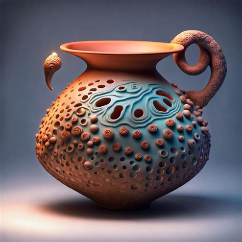 Unconventional Pottery Art Ai Generated Artwork Nightcafe Creator