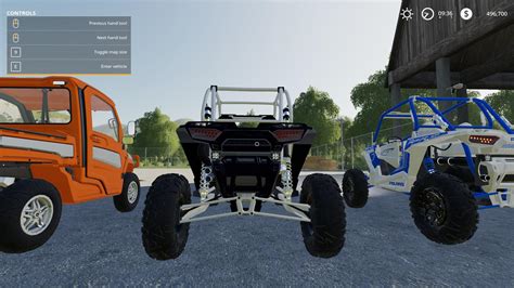 Rzr 4 Door Full Susupension V 10 Fs19 Mod