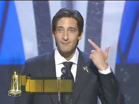 Adrien Brody Wins Best Actor 2003 Oscars Video Dailymotion