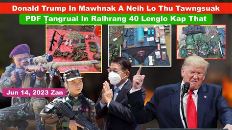 Jun Zan Donald Trump In Mawhnak A Neih Lo Thu Awngsuak Pdf