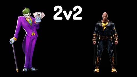 Multiversus V Joker And Black Adam Youtube