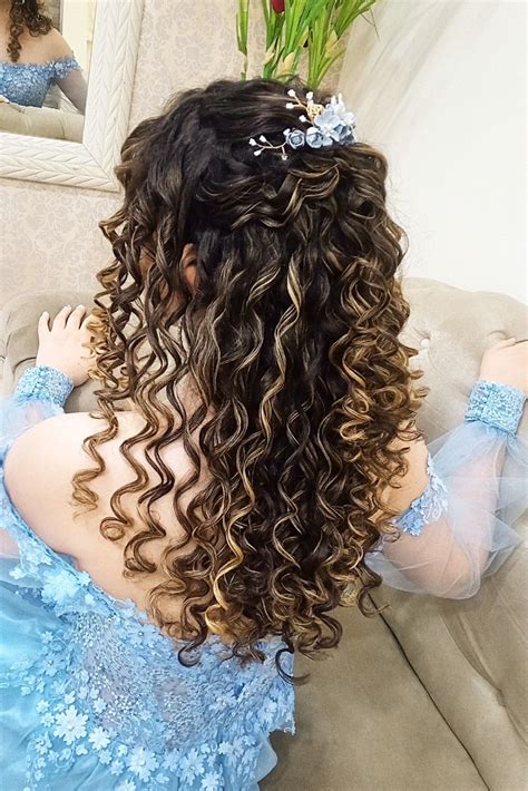 Cabelo Cacheado Penteado Peinados Peinados Para Pelo Rizado