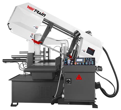 Fully Automatic Miter Cutting Band Saw Way Train Miter Cutting