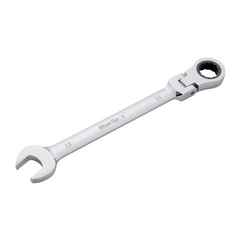 Blue Spot Tools Mm Chrome Vanadium Ratchet Spanner Flexible Hinged