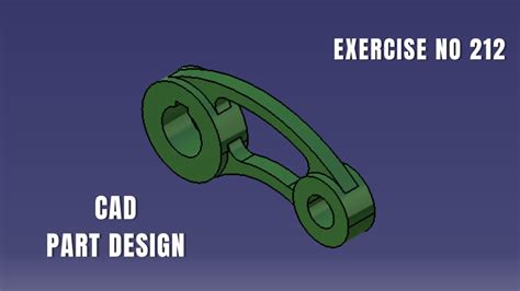 Cad Design Exercise 212 Catia V5 Tutorial Exercise I Part Design