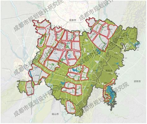 四川省成都天府新区总体规划（2010 2030） 优秀项目展示 成都市规划设计研究院