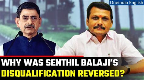 Tamil Nadu Governor Rn Ravi Reverses Senthil Balajis