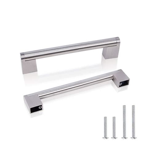 Buy Pack Knobelite Brushed Nickel Stainless Steel Cabinet Handles