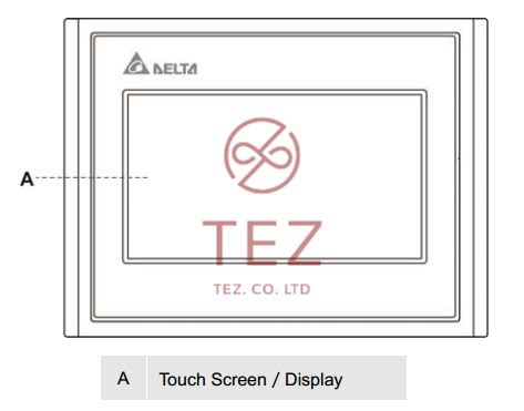 Màn Hình Cảm Ứng Delta HMI DOP 103WQ Tezvn