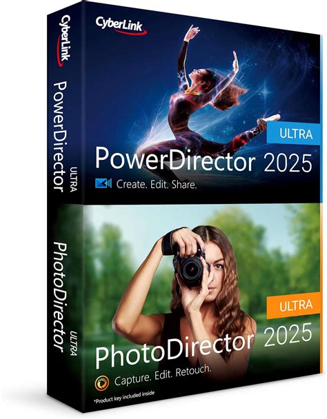 amazoncom cyberlink powerdirector  photodirector  ultra easy