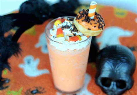 Disneys Candy Corn Milkshake Recipe Copycat Disney Treat