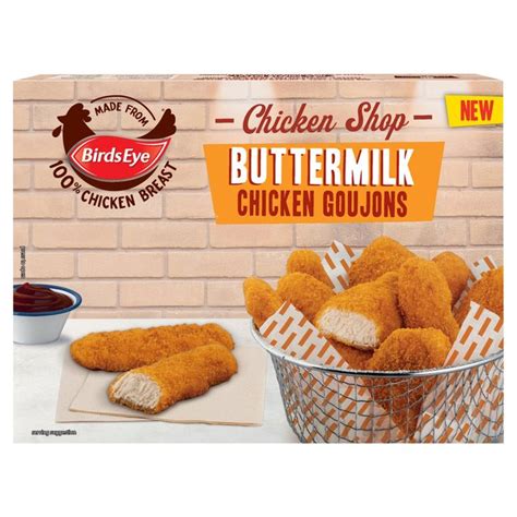 Birds Eye Chicken Shop Buttermilk Breaded Chicken Goujons Ocado