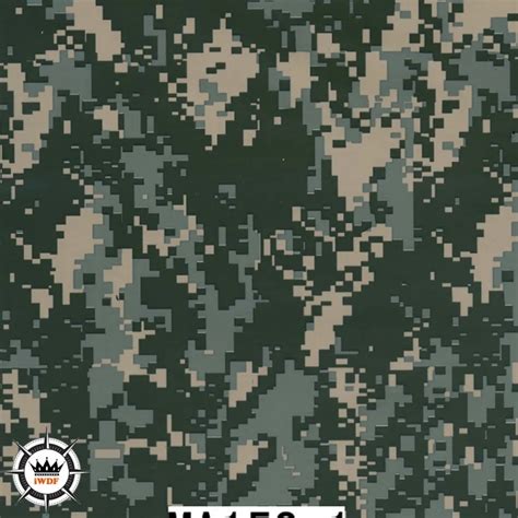 Wdf Digital Camouflage Patterns Square Width M Liquid Image