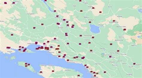 Slobodna Dalmacija Evo trenutačnih temperatura u više od 150 mjesta u