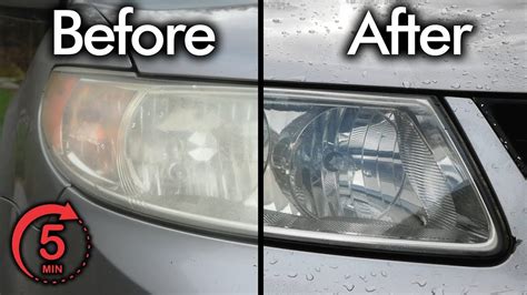 How To Restore Headlights Fast Youtube