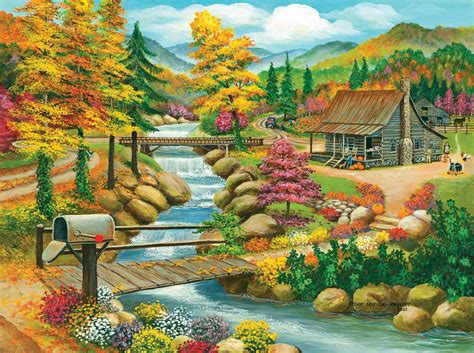 Fall Season 1000 Pieces SunsOut Puzzle Warehouse