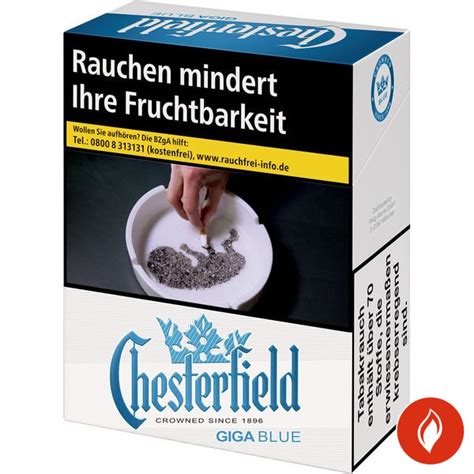 Chesterfield Zigaretten Blue Giga Jetzt Kaufen Zedaco De