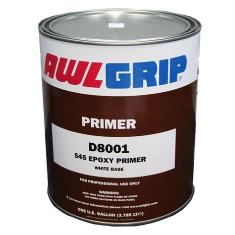 Awlgrip 545 Epoxy Primer D8001 White Εποξειδικό Αστάρι Δύο Συστατικών