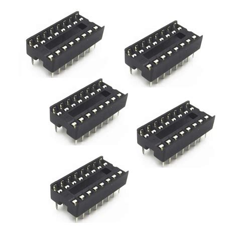 Olatus Pin Dip Ic Socket Base Connector For Microcontrollers And Ic