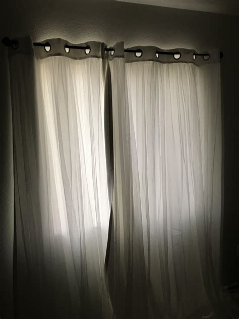 Our new “blackout” curtains. : r/mildlyinfuriating