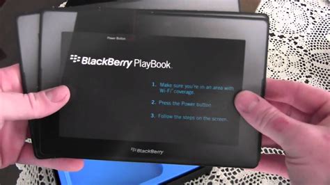 Official Blackberry Playbook Unboxing Youtube