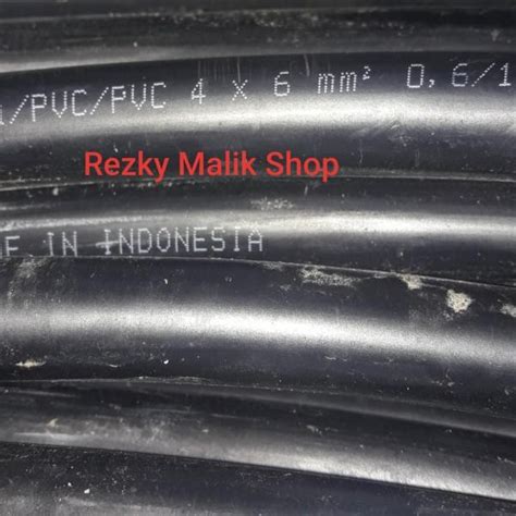 Jual Kabel Hitam Nyy 4x6 Supreme 4 Besar Kabelindo Metal