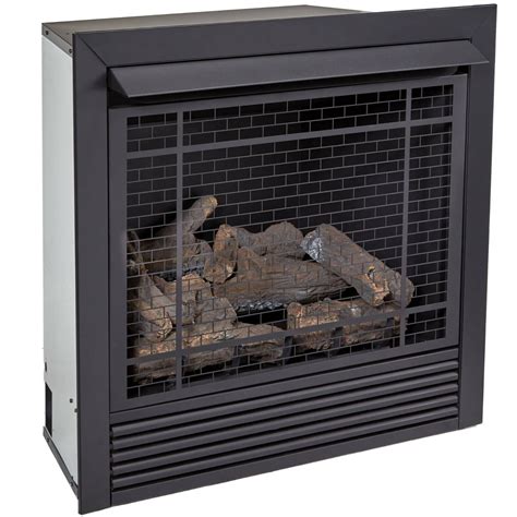 Duluth Forge Dual Fuel Ventless Gas Fireplace Insert K Btu Remote