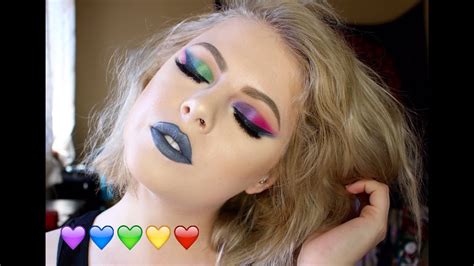 Pride Lgbtq Makeup Savanah Kalyn Youtube