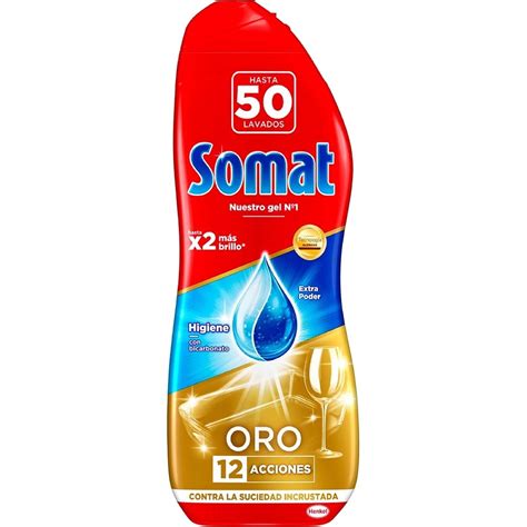 Oro Gel Higiene Geschirrspülmittel mit Bicarbonat Flasche 50 Dosis