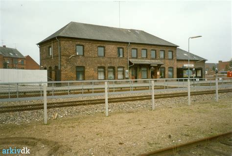 Arkiv Dk Stationsbygningen I Bjerringbro