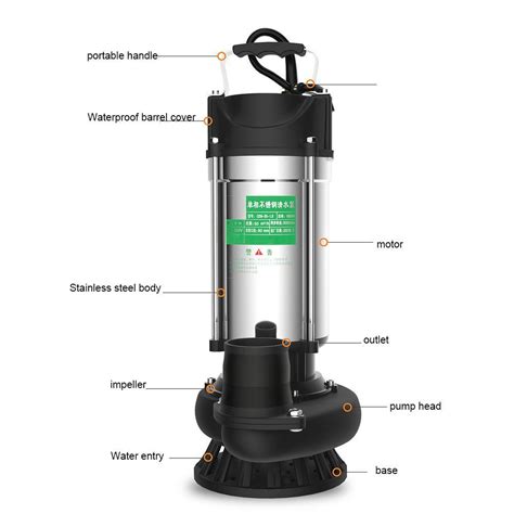 Qdx Agriculture Irrigation Stainless Steel Electric Submersible Water