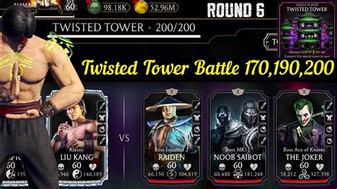 Twisted Tower Bosses Battle Fight Reward Mk Mobile