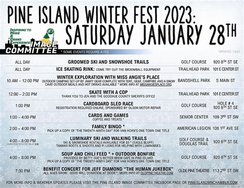 Pine Island 11th Annual Winterfest 2023