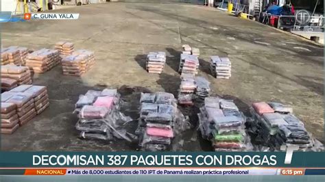 Telemetro Reporta On Twitter Decomisan 387 Paquetes De Presunta