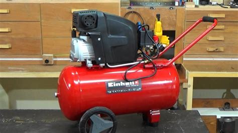 Air Compressor Te Ac Einhell Unboxing Testing Youtube