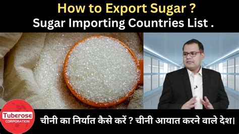 How To Export Sugar Tuberose Corporation Exporterworldwide India