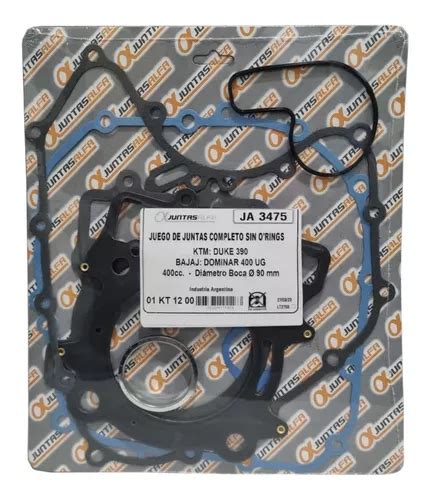 Juego Juntas Alfa Bajaj Dominar 400 Ug Ktm Duke 390 Gaona MercadoLibre