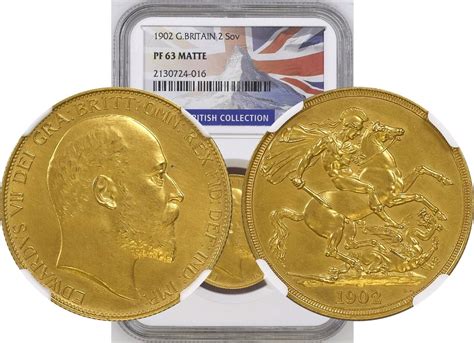 Great Britain Edward Vii Gold Pounds Ngc Pr Matte Ebay