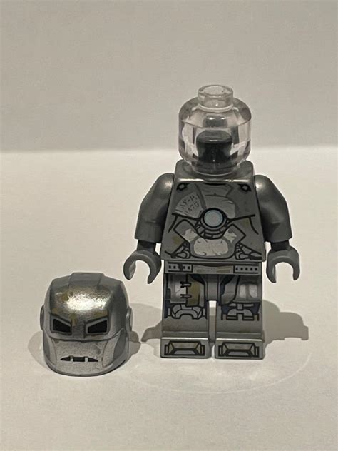 Iron Man Mark 1 Armour -Trans Clear Head- (Lego), Hobbies & Toys, Toys ...